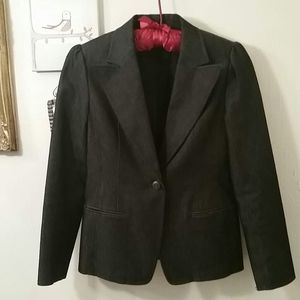 dark denim jacket / blazer, 4(NWOT)
